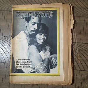 Tina Turner Vintage Rolling Stone Magazine Cover